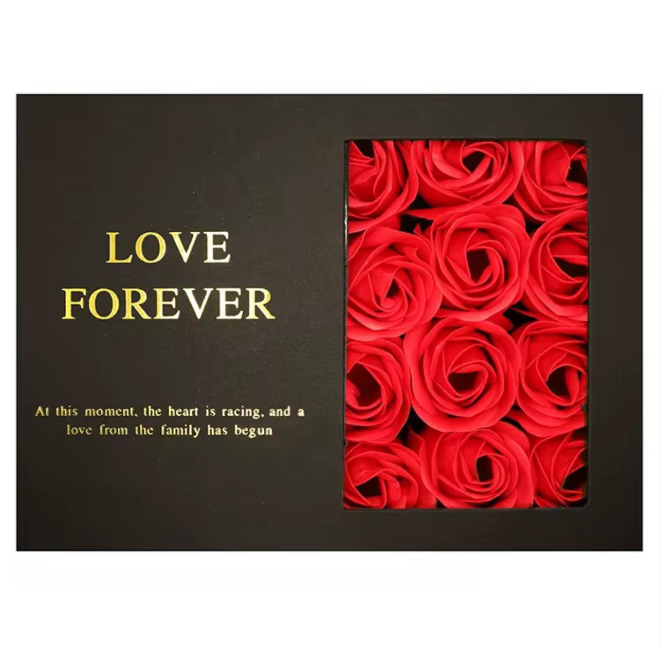 Beautiful Valentines Day gifts For Woman / Soap Rose Flower Jewelry Box with Drawer