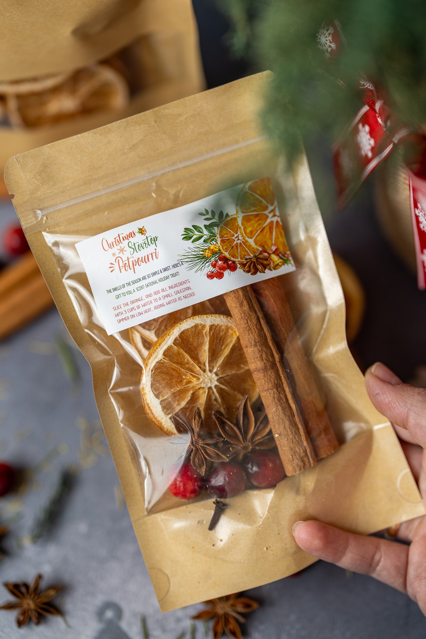 Christmas Morning Stovetop Potpourri /Christmas Morning Stovetop Potpourri