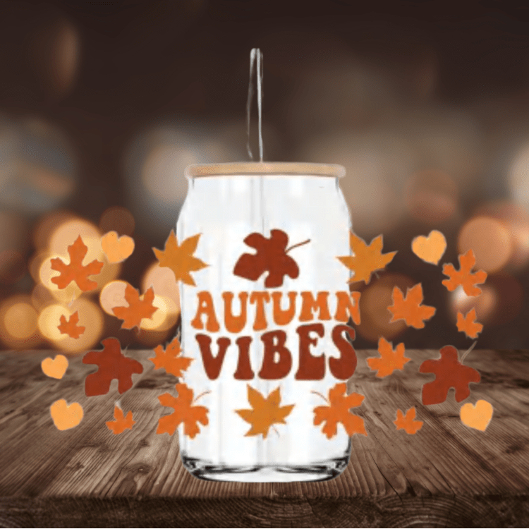 Pumpkin Spice Aesthetic Cup with Lid & Straw , Falltok Iced Coffee Tumbler , Reusable & Portable Drinkware