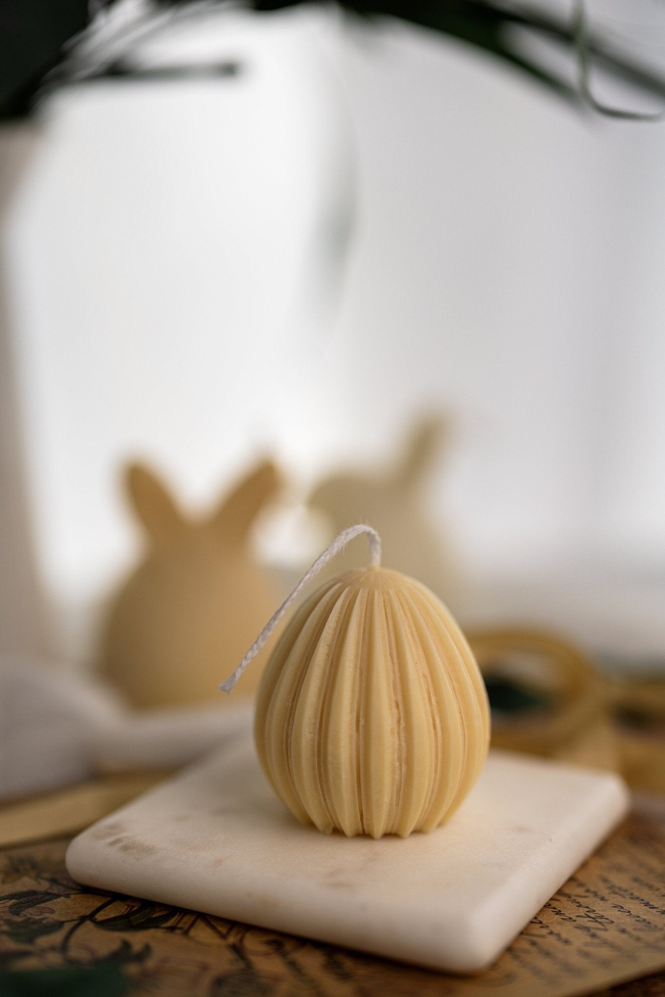 Easter Bunny Eggs Candle , V shape Candle , Melon Veins Egg Candle, Stripes Candle,Mini Cute Bunny Candle
